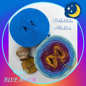 "KOMBI BLUE MOON" 5 Farben 1x Uni / 1x Farbverlauf